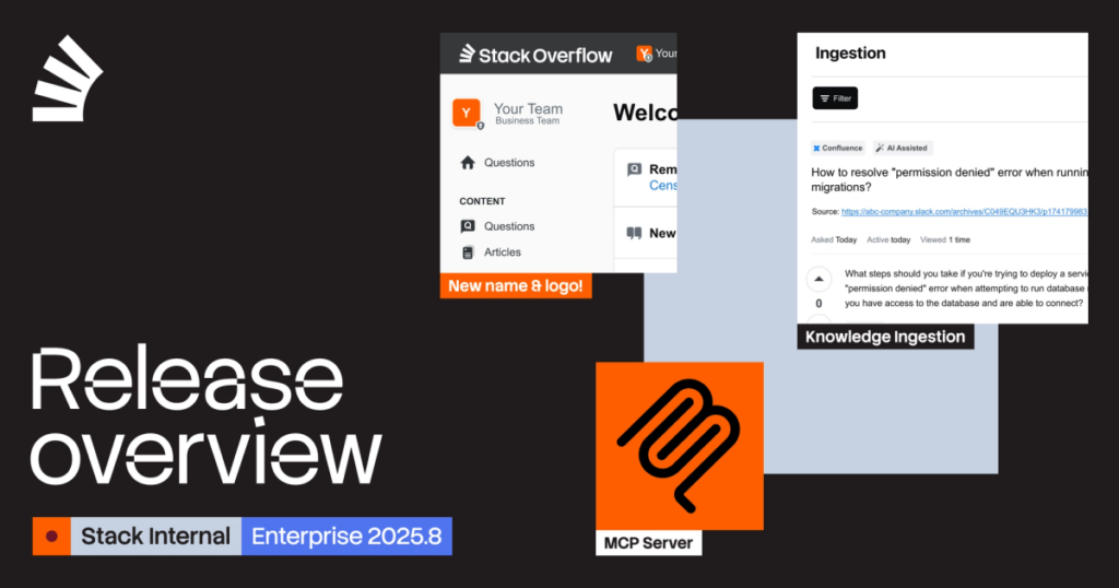 Introducing Stack Internal: Powering the human intelligence layer of ...